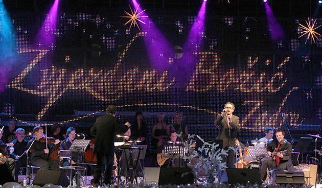 Zvjezdani Božić u Zadru (foto: Saša Čuka)