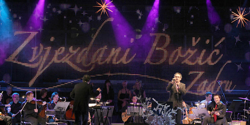 Zvjezdani Božić u Zadru (foto: Saša Čuka)