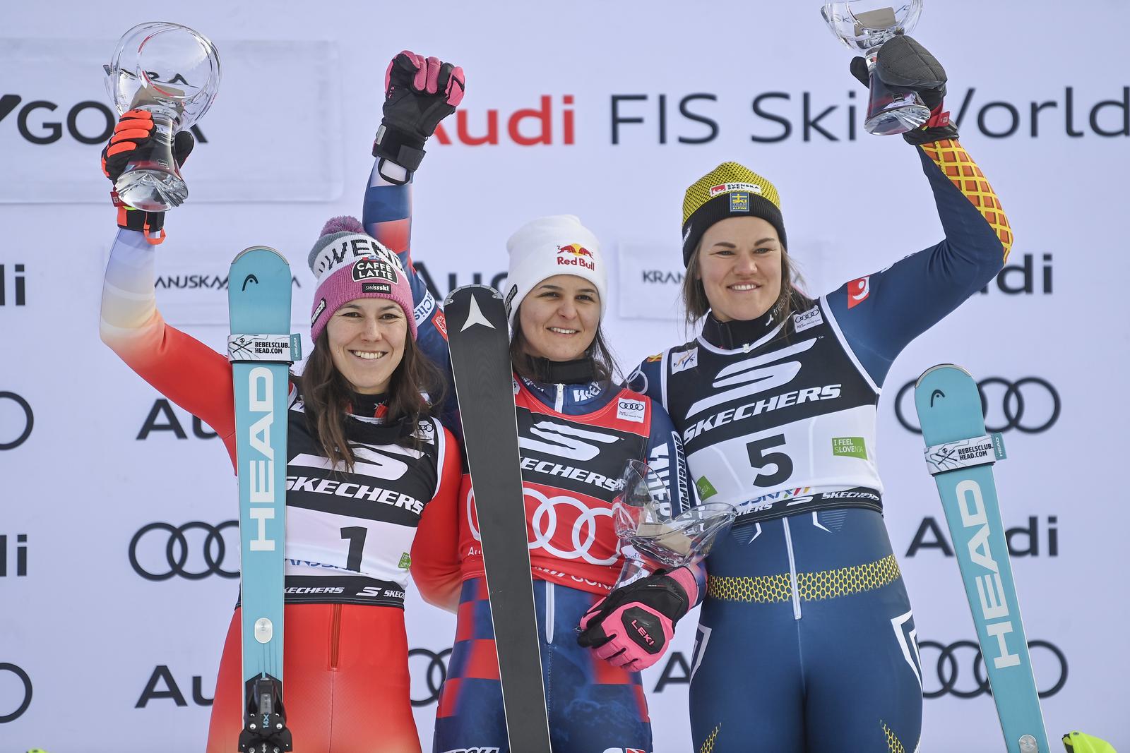 Zrinka Ljutić pobjedica je slaloma u Kranjskoj Gori Zrinka Ljutić pobjedica je slaloma u Kranjskoj Gori