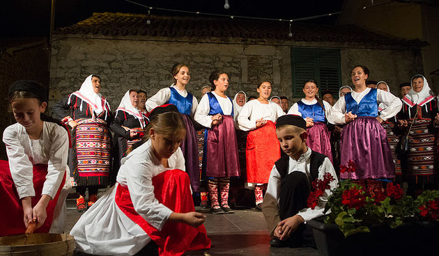Bibinje: 12. Večer folklora, foto: Leo Banić