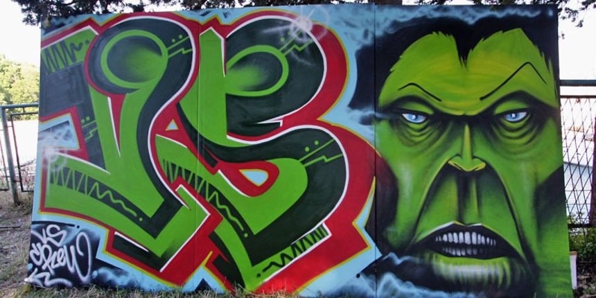 Grafiti, Hip hop & Break battles – Kapetanski park (foto: Marin Gospić)