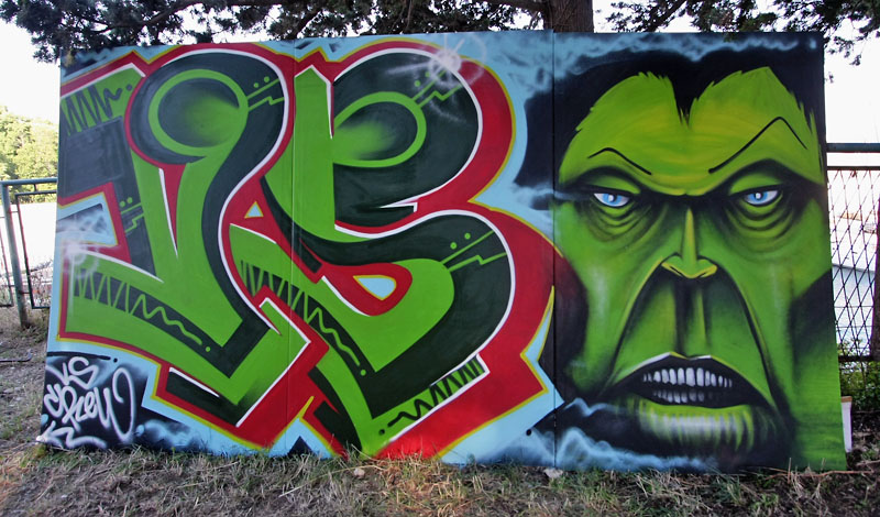 Grafiti, Hip hop & Break battles – Kapetanski park (foto: Marin Gospić)