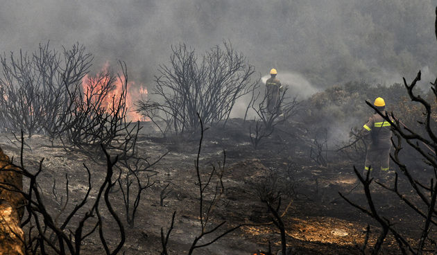 grčka požar