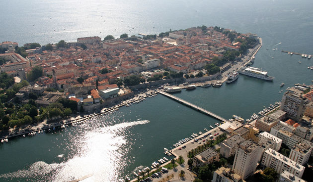 Zadar – Zračne snimke – Jazine (foto: Marin Gospić)