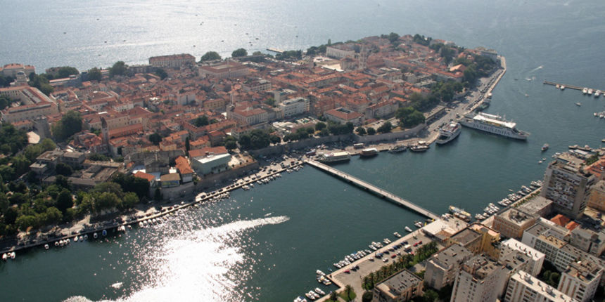 Zadar – Zračne snimke – Jazine (foto: Marin Gospić)