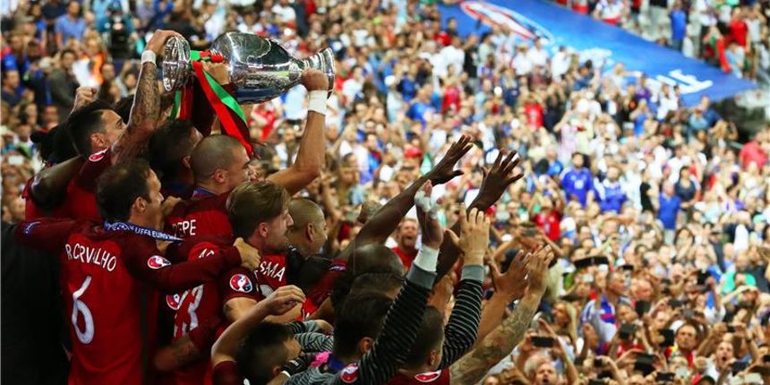 Slavlje portugalskih nogometaša, foto: Hina Slavlje portugalskih nogometaša, foto: Hina