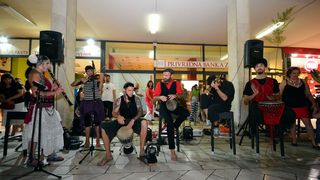 Performeri Saraswati na KalelargArt-u ; foto Iva Perinčić Performeri Saraswati na KalelargArt-u ; foto Iva Perinčić