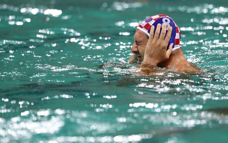 Olimpijske igre 2016., vaterpolo, skupina B, 3. kolo, utakmica Hrvatska – Španjolska 4-9. Photo: Igor Kralj/PIXSELL