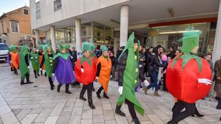 Zadarski karneval 2018: Povorka maškaranih skupina gradskim ulicama Zadarski karneval 2018: Povorka maškaranih skupina gradskim ulicama