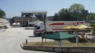 Pripreme za koncert Lennyja Kravitza