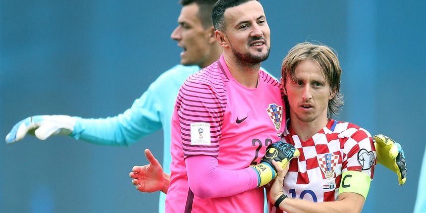 Luka Modrić i Danijel Subašić Luka Modrić i Danijel Subašić
