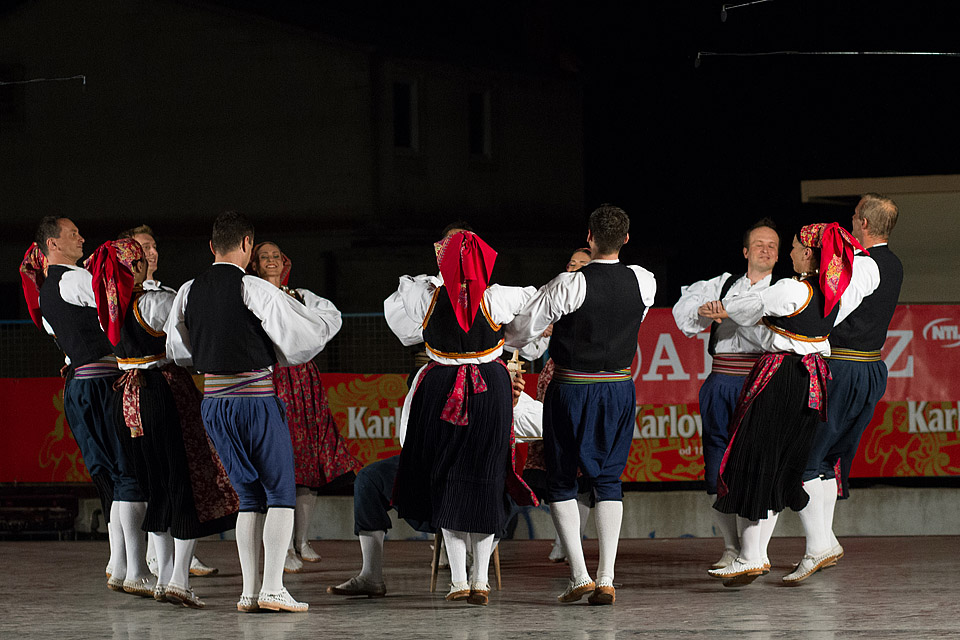 Bibinje: Nastup ansambla Lado, foto: Leo Banić
