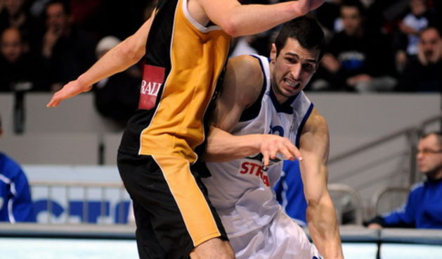 Zadar, 020312
Dvorana Kresimira Cosica. 19. kolo A1 lige kosarkasa.KK Zadar – KK Split.
Na fotografiji: Zoran Vrkic (40)
Foto: Luka Gerlanc / CROPIX