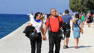 Đir po zadarskoj rivi 1. listopada 2016.