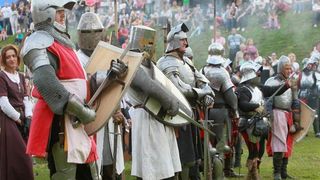 Posljednji dan devetog Renesansnog festivala na gradskim bedemima. Photo: Marijan Susenj/PIXSELL