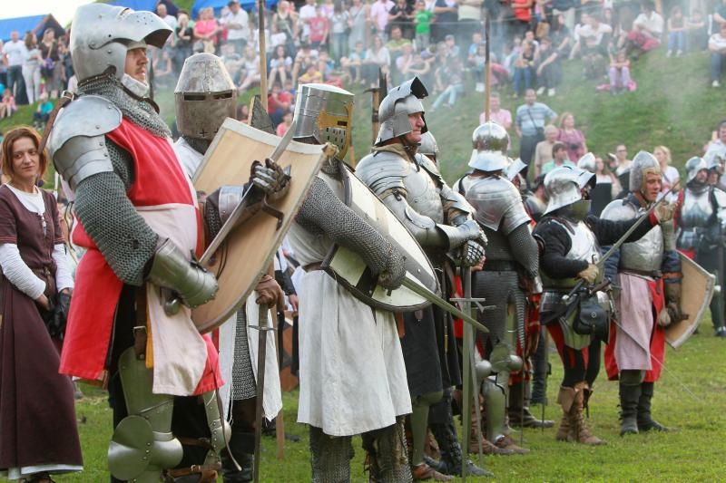 Posljednji dan devetog Renesansnog festivala na gradskim bedemima. Photo: Marijan Susenj/PIXSELL