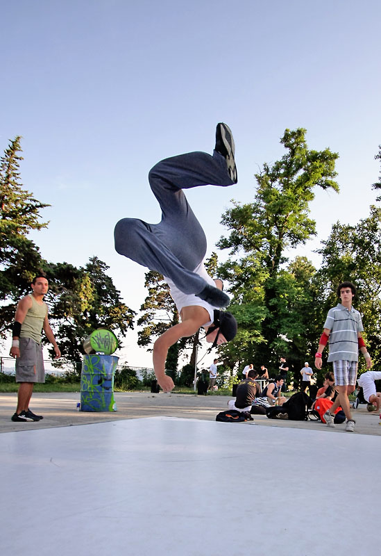 Grafiti, Hip hop & Break battles – Kapetanski park (foto: Marin Gospić)