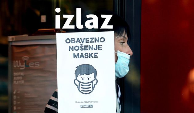 Koronavirus ilustracija, maska, test, testiranje, testiranja, covid