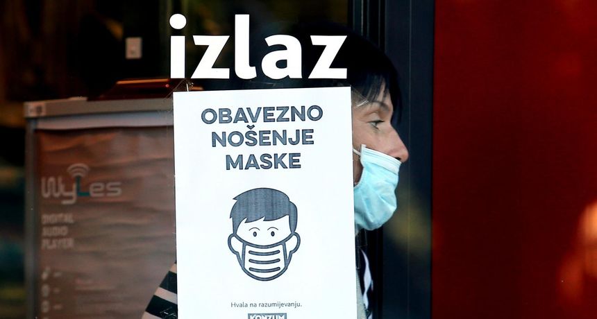 Koronavirus ilustracija, maska, test, testiranje, testiranja, covid