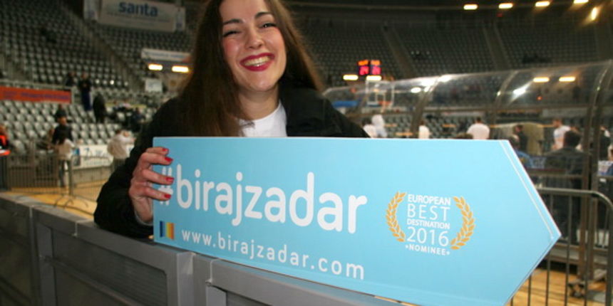 Košarkaši i navijači KK Zadar podržali akciju #birajzadar Košarkaši i navijači KK Zadar podržali akciju #birajzadar