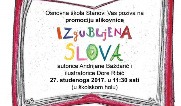 Promocija slikovnice u OŠ “Stanovi”