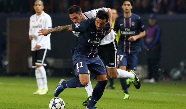 Ezequiel Lavezzi, foto: psg.fr