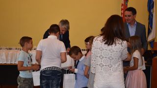 Prijem za nagrađivane učenike osnovnih i srednjh škola