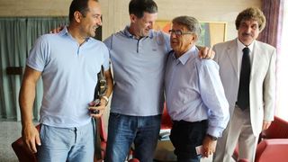 04.09.2014., Zadar – Press konferencija – Miroslav Ciro Blazevic – nakon sto je izabran za trenera NK Zadar. Photo: Filip Brala/PIXSELL 04.09.2014., Zadar – Press konferencija – Miroslav Ciro Blazevic – nakon sto je izabran za trenera NK Zadar. Photo: Filip Brala/PIXSELL