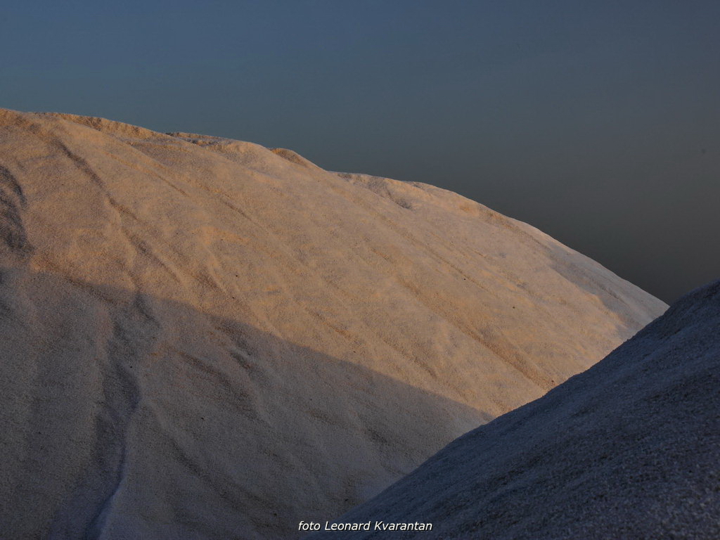 Zaton; solana Nin, foto-L. Kvarantan