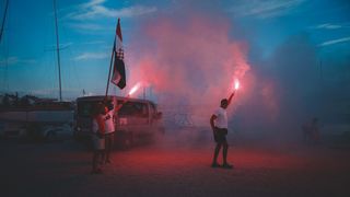 JK Uskok: Proslava olimpijskog zlata Fantele i Marenića