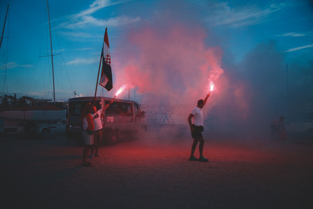 JK Uskok: Proslava olimpijskog zlata Fantele i Marenića