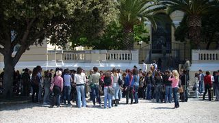 Prosvjed studenata u Zadru Prosvjed studenata u Zadru