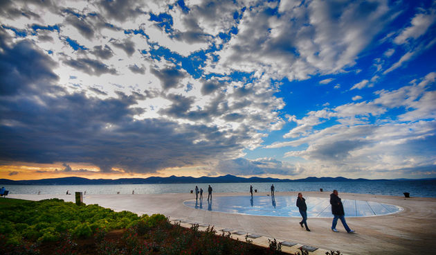 Đir po gradu, Pozdrav suncu, foto:Iva Perinčić//oblaci, oblacno, gradzadar, pozdrav suncu