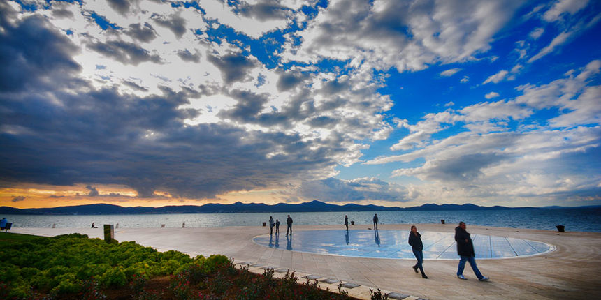 Đir po gradu, Pozdrav suncu, foto:Iva Perinčić//oblaci, oblacno, gradzadar, pozdrav suncu