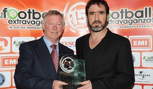 Sir Alex Ferguson i Eric Cantona, foto: ericcantona.com