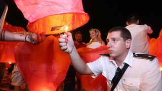 Vodice: Puštanjem lampiona obilježena 10. obljetnica Kornatske tragedije Vodice: Puštanjem lampiona obilježena 10. obljetnica Kornatske tragedije