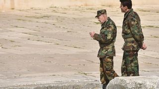 Snimanje scene iz filma “General” na zadarskom Forumu