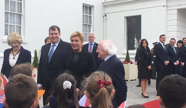 Kolinda Grabar Kitarović u Irskoj