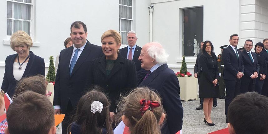 Kolinda Grabar Kitarović u Irskoj Kolinda Grabar Kitarović u Irskoj