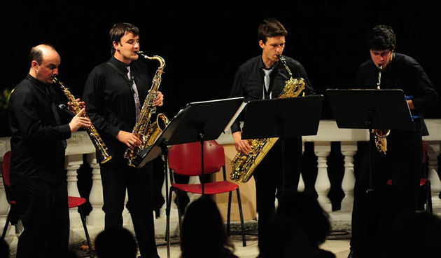 Glazbene večeri u Sv. Donatu: Koncert New Sax kvarteta, foto: N. Marčev