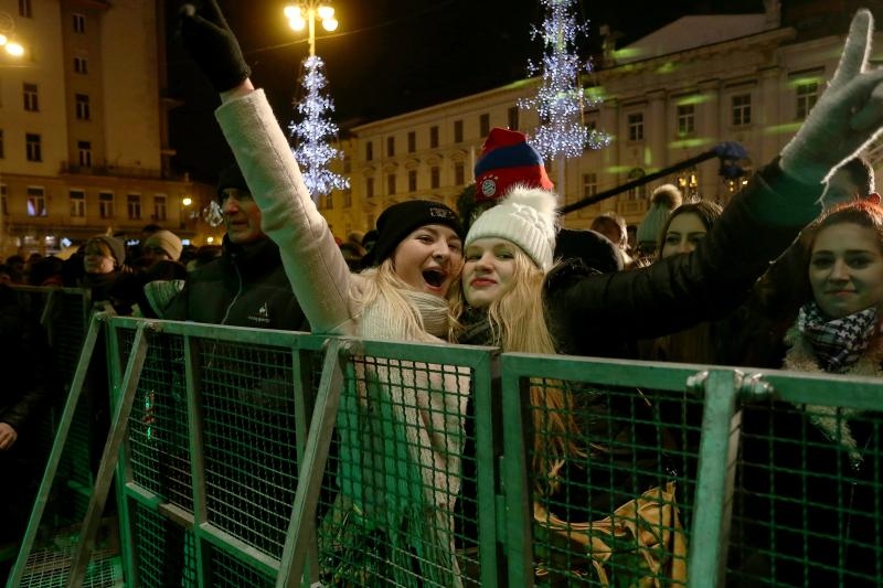 Humanitarni koncert Želim život na Trgu bana Josipa Jelačića