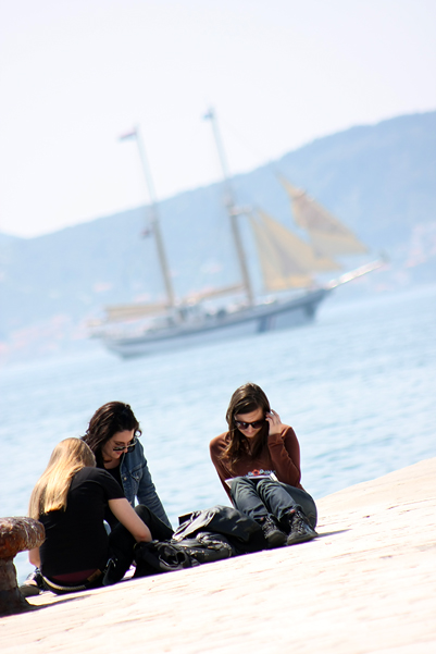 Uplovljavanje školskog broda “Kraljica mora” (Foto:Saša Čuka)