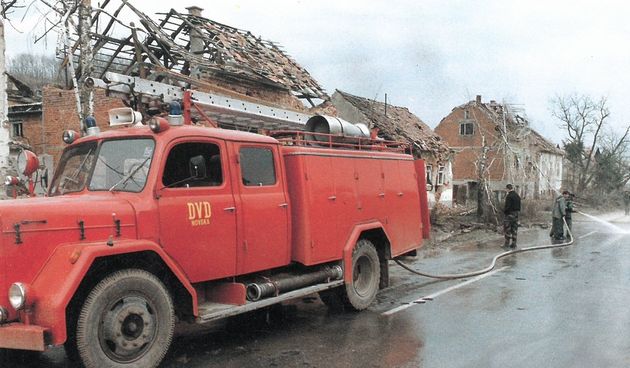 Vatrogasci, Domovinski rat