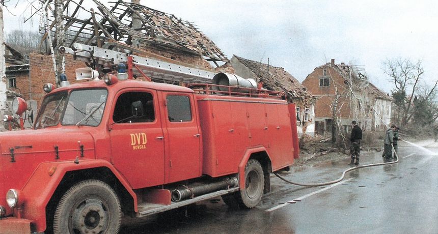 Vatrogasci, Domovinski rat