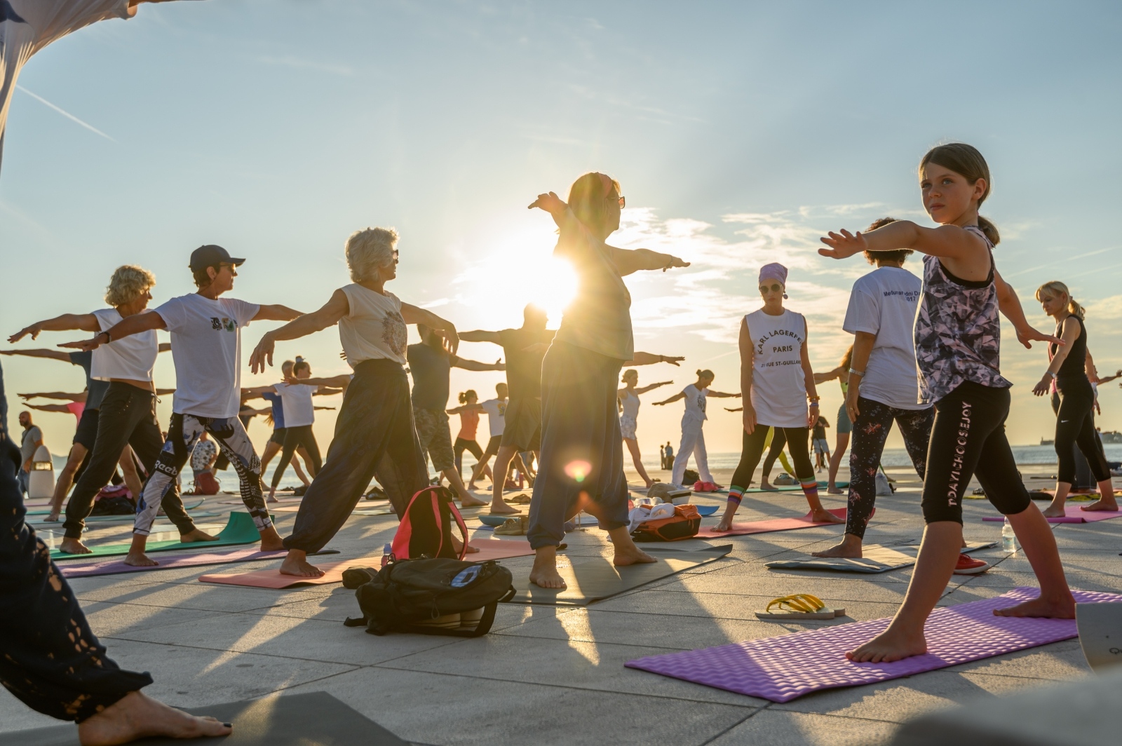 Međunarodni dan joge na Pozdrav suncu
