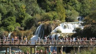 Ljetne radosti na Skradinskom buku u NP Krka