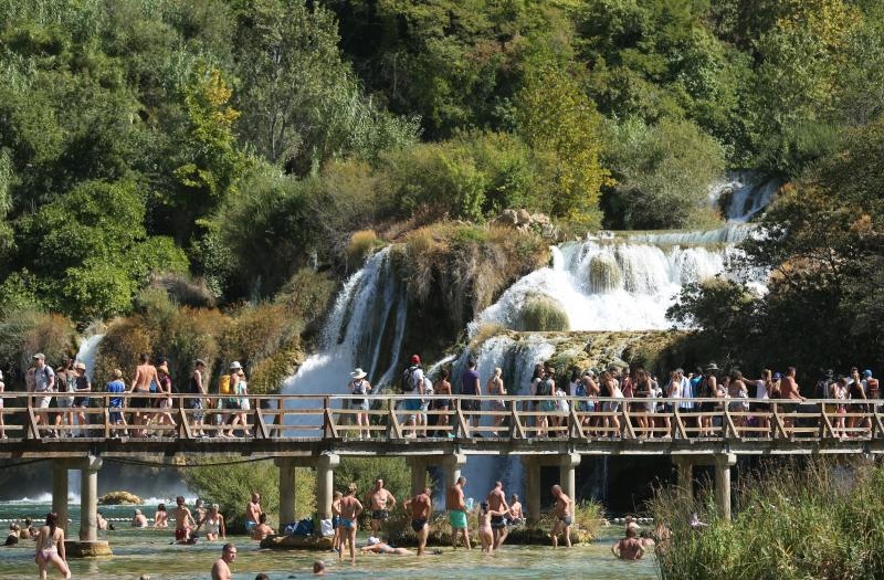 Ljetne radosti na Skradinskom buku u NP Krka