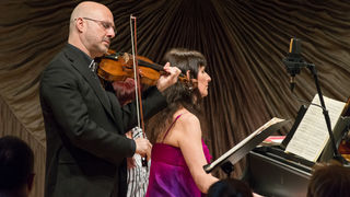 Romantizam iznad svega naziv je koncerta koji je održan u Kneževoj palači a nastupili su Erez Ofer, violina i Elisaveta Blumina, klavir