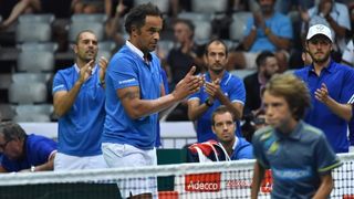 Davis Cup: Ivan Dodig/Marin Čilić – Nicolas Mahut/Pierre-Hugues Herbert 3-1. Photo. Hrvoje Jelavić/PIXSELL