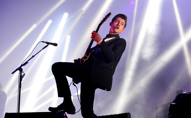 25.06.2013., Zagreb – INmusic festival na zagrebackom jezeru Jarun unatoc losem vremenu okupio je veliki broj posjetitelja. Nastup benda Arctic Monkeys. Photo: Marko Prpic/PIXSELL